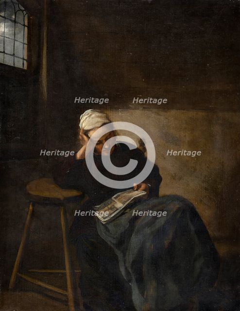 Girl Reading. Creator: Nicolaes Hals.