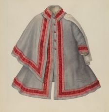 Girl's Coat, 1935/1942. Creator: Nancy Crimi