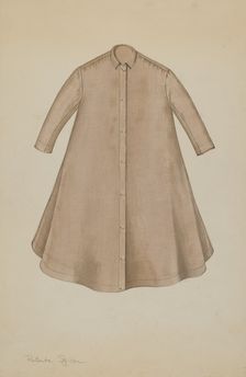 Girl's Coat, c. 1937. Creator: Roberta Spicer