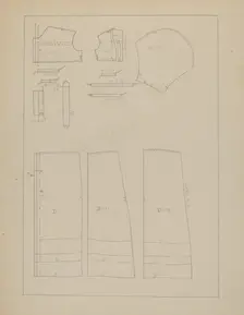 Girl's Dress (Pattern), c. 1937. Creator: Nancy Crimi