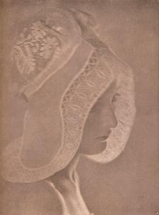 Girl's Head c1900. Artist: Eva Watson-Schutze