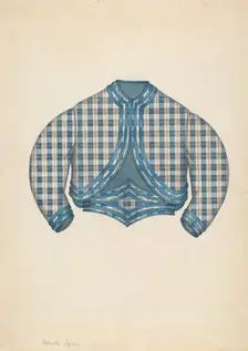 Girl's Jacket, c. 1937. Creator: Roberta Spicer
