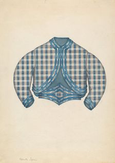 Girl's Jacket, c. 1937. Creator: Roberta Spicer