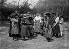 Girl Scouts - Activities And Play, 1917. Creator: Harris & Ewing