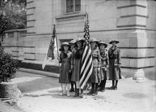 Girl Scouts - Activities And Play, 1917. Creator: Harris & Ewing
