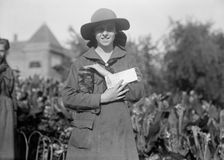Girl Scouts - Helen Tew, 1917. Creator: Harris & Ewing