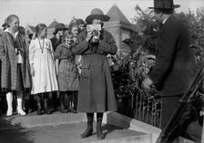 Girl Scouts - Helen Tew, 1917. Creator: Harris & Ewing