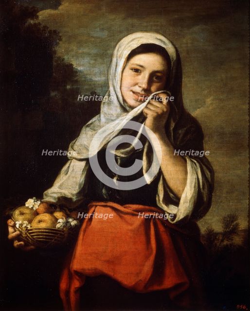 'Girl Selling Fruit', c1650-c1660. Artist: Bartolomé Esteban Murillo 