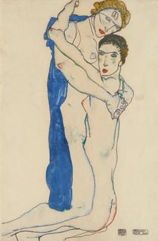 Girlfriend, Pink-Blue, 1913