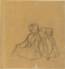 Girlhood, c. 1890. Creator: Pierre-Auguste Renoir