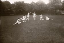 Girls Greek dancing class, 1929