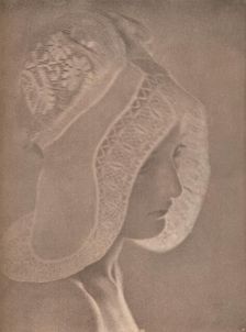 Girl's Head c1900. Artist: Eva Watson-Schutze