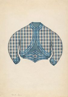 Girl's Jacket, c. 1937. Creator: Roberta Spicer