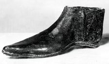 Girl's Shoe, England, 15th century. Creator: Unknown
