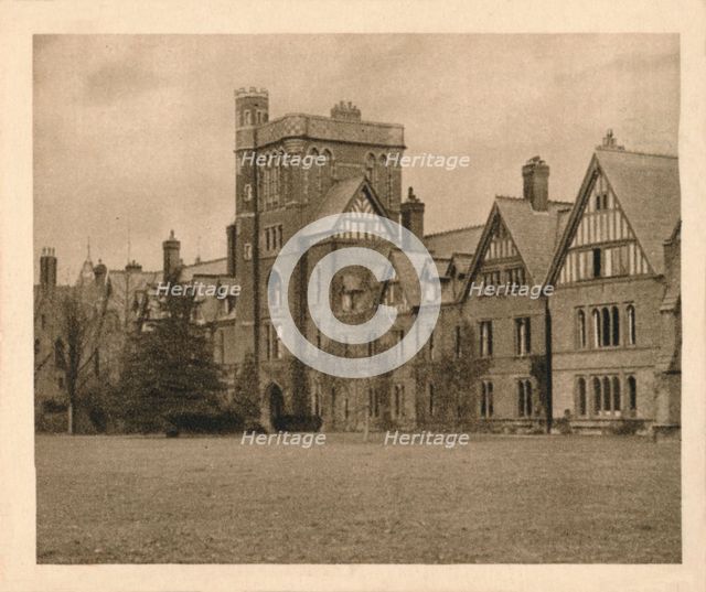 'Girton College, nr. Cambridge', 1923. Artist: Unknown.