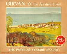 Girvan - On the Ayrshire Coast. The Popular Seaside Resort, 1920s. Creator: Sloane, James Fullarton (1866-1947)