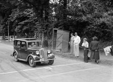 GK Collier's Wolseley Wasp, winner of a silver award at the MCC Torquay Rally, July 1937. Artist: Bill Brunell