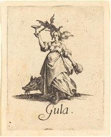 Gluttony, probably after 1621. Creator: Jacques Callot
