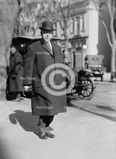 Glynn, Martin H. Governor of New York, 1913-1914, 1914. Creator: Harris & Ewing.