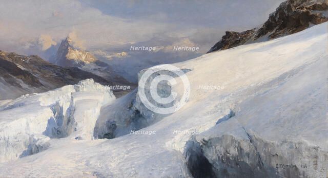 Glacier plateau, 1906. Creator: Compton, Edward Theodore (1849-1921).