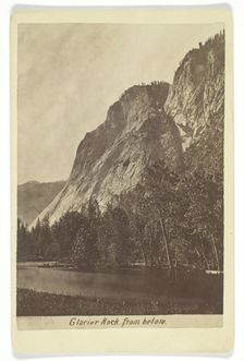 Glacier Rock from below, 1866/99. Creator: G. Fagersteen