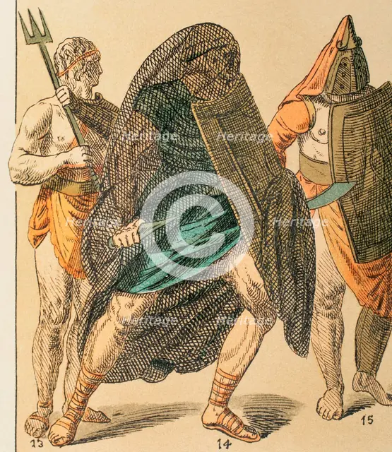Gladiators, Roman Empire, 1881.  Creator: Unknown.