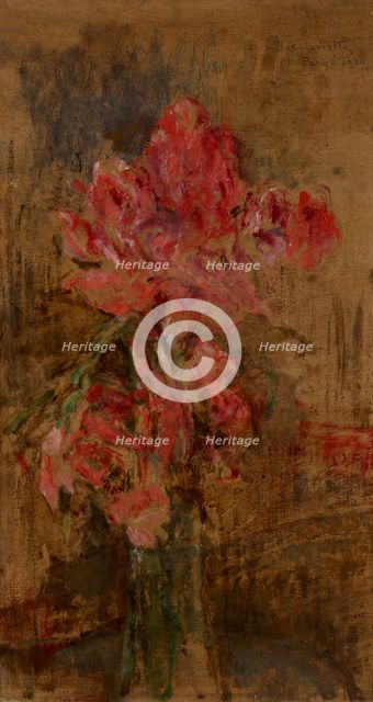 Gladioli, 1930. Creator: Olga Boznanska.