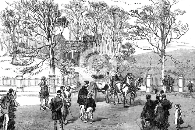 Gladstone Supplement: entrance lodge, Hawarden, 1880. Creator: Unknown.