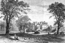 Gladstone Supplement: Hawarden Castle, from the park, 1880. Creator: Unknown