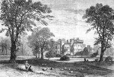Gladstone Supplement: Hawarden Castle, from the park, 1880. Creator: Unknown