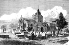 Gladstone Supplement: Hawarden Church, 1880. Creator: Unknown