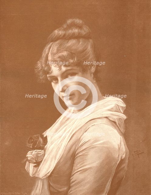 ''"Gladys" after A. Seifert', 1890. Creator: F.Feldweg.