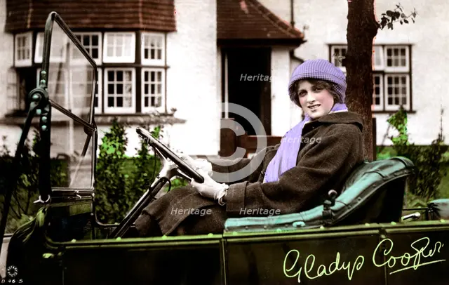 Gladys Cooper (1888-1971), English actress, early 20th century.Artist: Rotary Photo