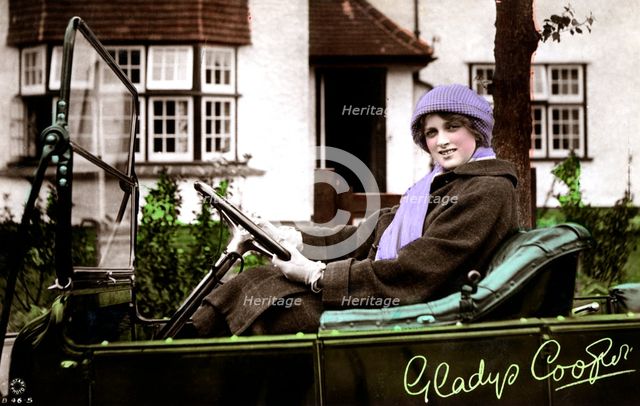 Gladys Cooper (1888-1971), English actress, early 20th century.Artist: Rotary Photo