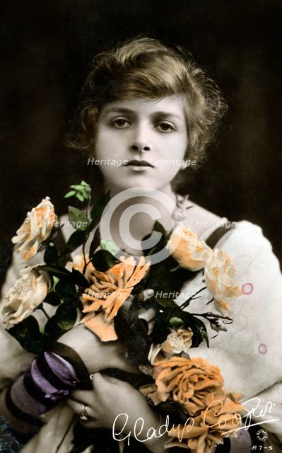 Gladys Cooper (1888-1971), English actress, early 20th century. Artist: Unknown