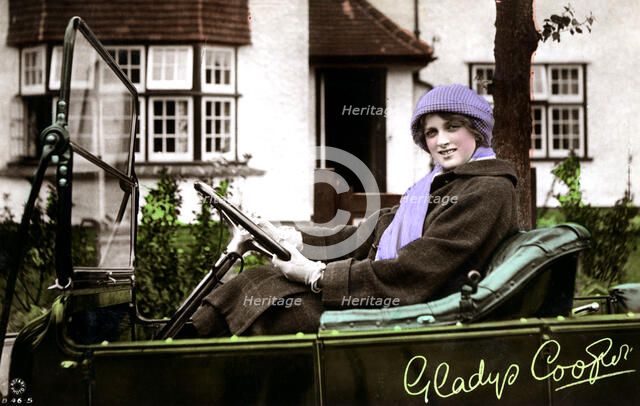 Gladys Cooper (1888-1971), English actress, early 20th century.Artist: Rotary Photo
