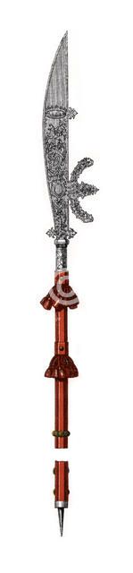 Glaive, mid-16th century, (1843).Artist: Henry Shaw