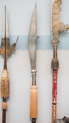 Glaive of the Bodyguard of Guglielmo Gonzaga, Duke of Mantua and Monferrato, Italian, ca. 1575. Creator: Unknown