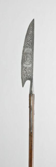 Glaive for the Bodyguard of Markus Sittikus von Hohenems, Prince-Archbishop of Salzburg, 1589. Creator: Unknown