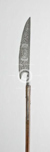 Glaive for the Bodyguard of Markus Sittikus von Hohenems, Prince-Archbishop of Salzburg, 1589. Creator: Unknown.