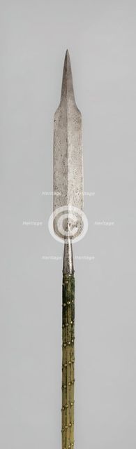 Glaive, France, 16th century; haft and tassel 18/19th century. Creator: Unknown.