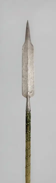 Glaive, France, 16th century; haft and tassel 18/19th century. Creator: Unknown