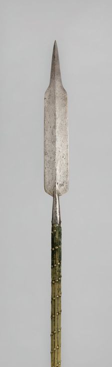 Glaive, France, 16th century; haft and tassel 18/19th century. Creator: Unknown