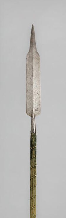 Glaive, France, 16th century; haft and tassel 18/19th century. Creator: Unknown