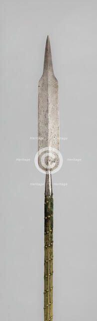 Glaive, France, 16th century; haft and tassel 18/19th century. Creator: Unknown.