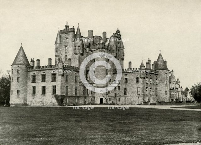 'Glamis Castle, The Ancestral Home of Queen Elizabeth', 1937. Creator: Unknown.