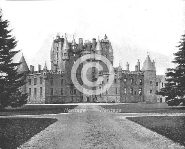 Glamis Castle, Forfar, Scotland, 1894. Creator: Unknown.