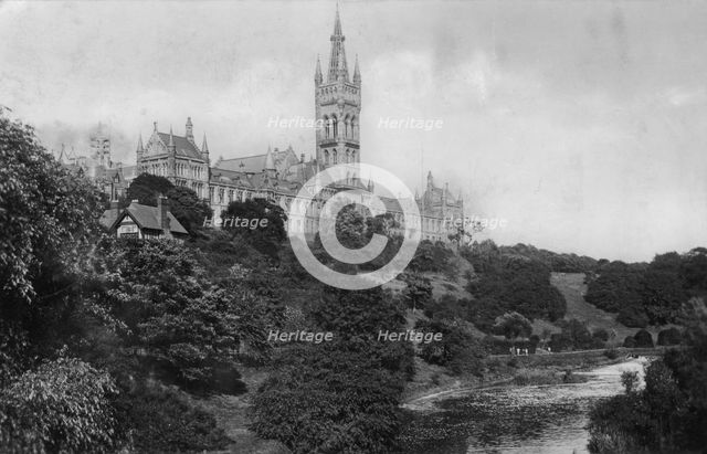 Glasgow University, Glasgow, early 20th century. Artist: Unknown