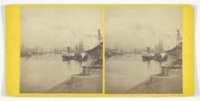 Glasgow - View on the Clyde, Mid 19th century. Creator: George Washington Wilson