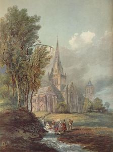 Glasgow Cathedral c18th century. Artist: Thomas Girtin